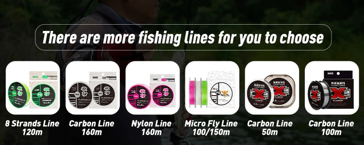 Kingdom Micro Fly 100m 4 Strands Braided Monofilament