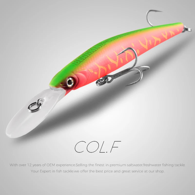 BEARKING Top Hard Minnow 120mm - 22g