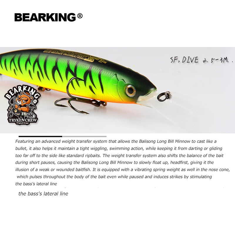 Bearking Minnow 130mm / 28.6g