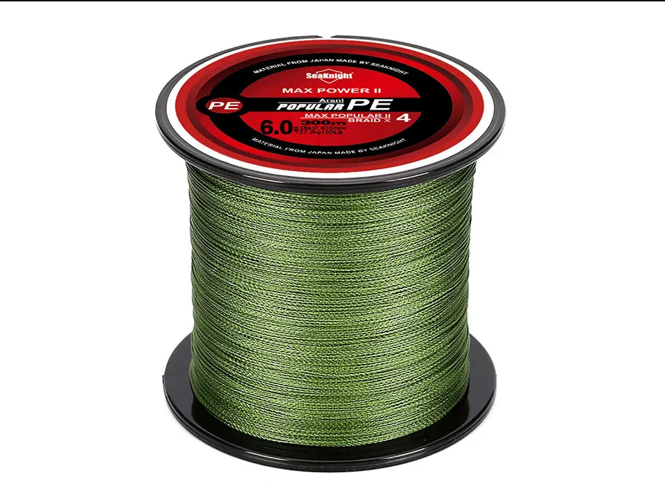 SeaKnight Multifilament 4 Strands Braided  300M / 500M / 1000M