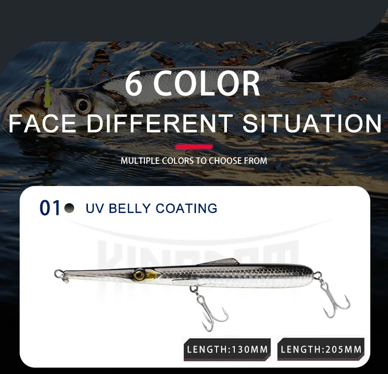 Kingdom Needle Long Casting 11g / 13g - 30g / 40g Stickbaits Floating&Sinking