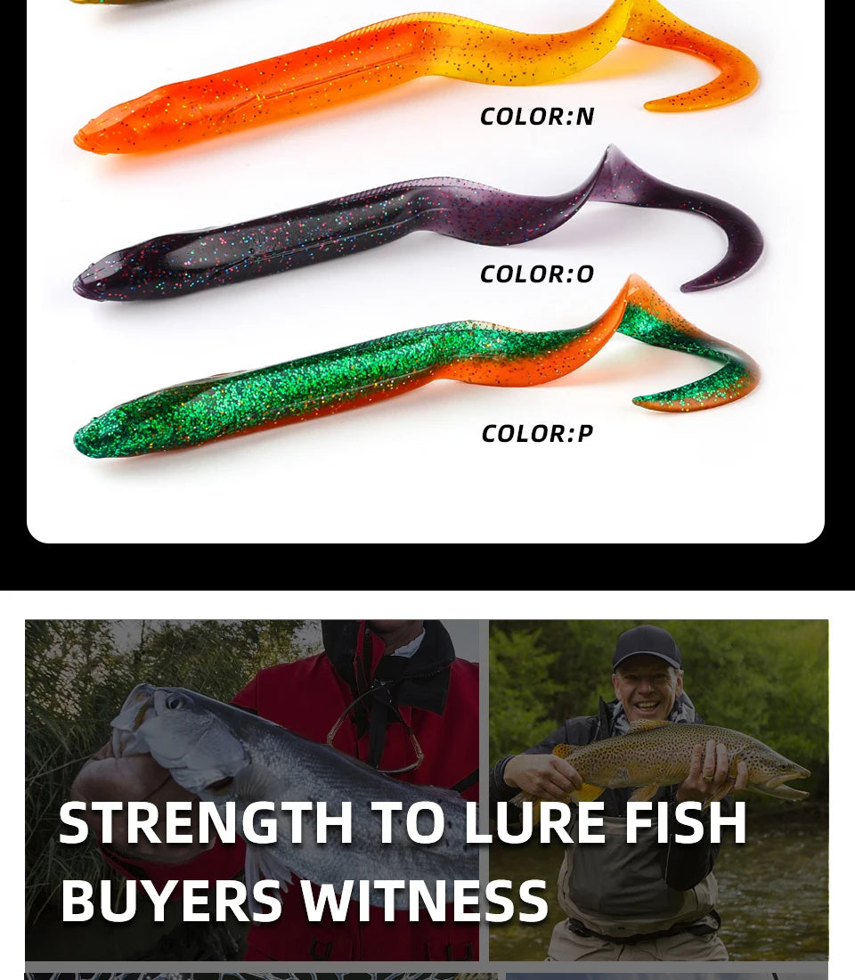 BEARKING EEL Soft Baits 20cm / 15cm