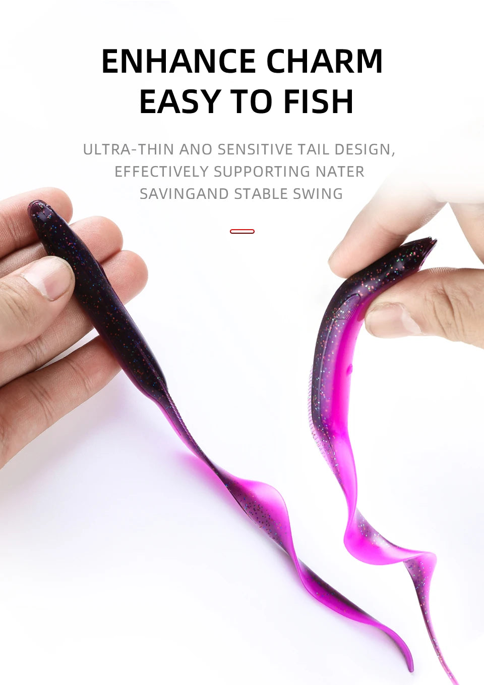 BEARKING EEL Soft Baits 20cm / 15cm