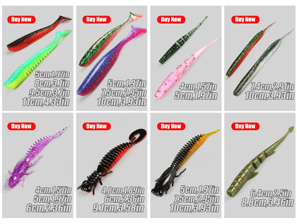 BEARKING EEL Soft Baits 20cm / 15cm