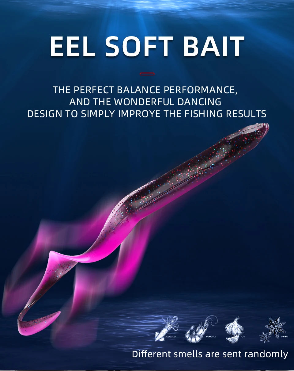 BEARKING EEL Soft Baits 20cm / 15cm