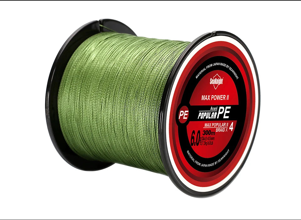 SeaKnight Multifilament 4 Strands Braided  300M / 500M / 1000M