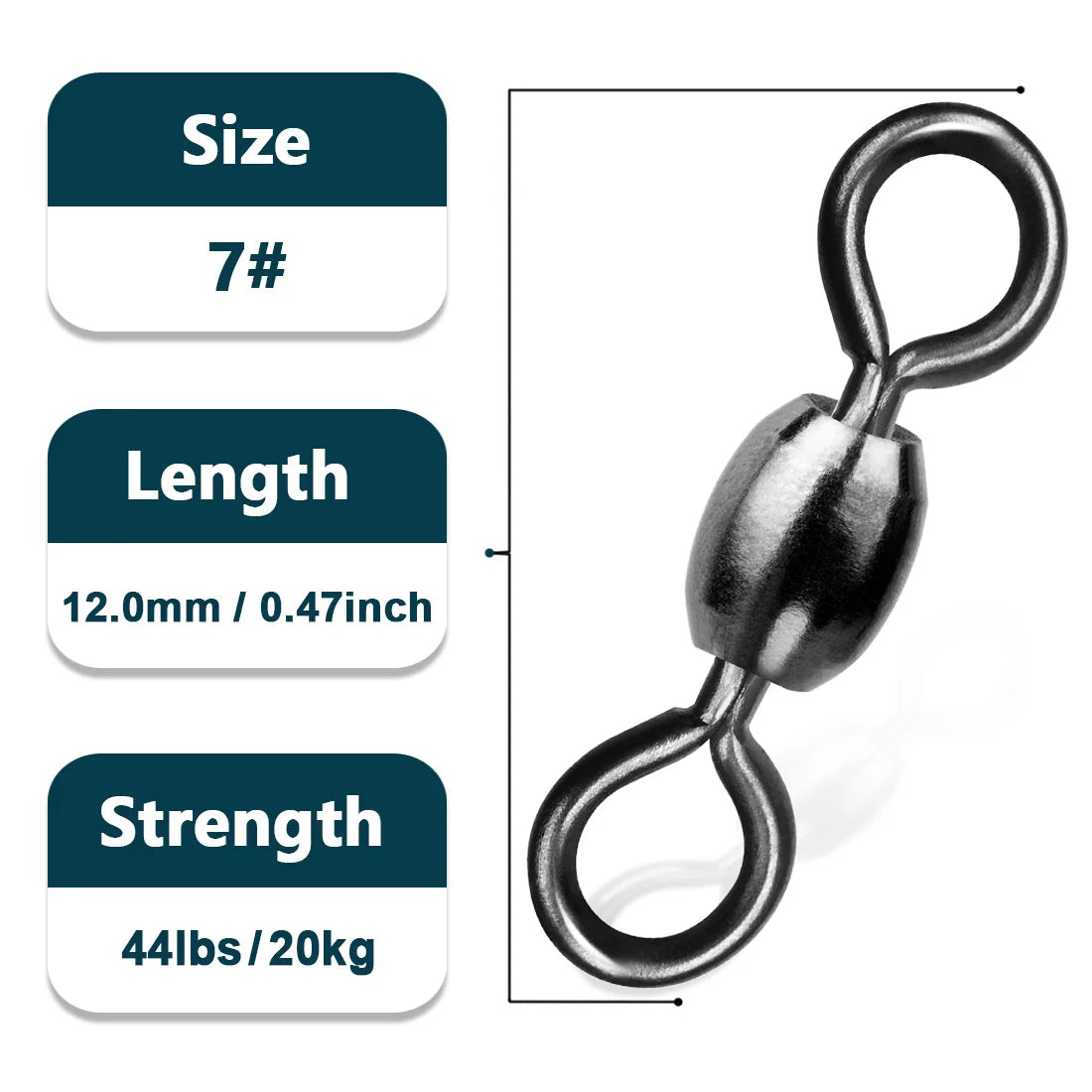 9KM Crane Swivels 50~200Pcs