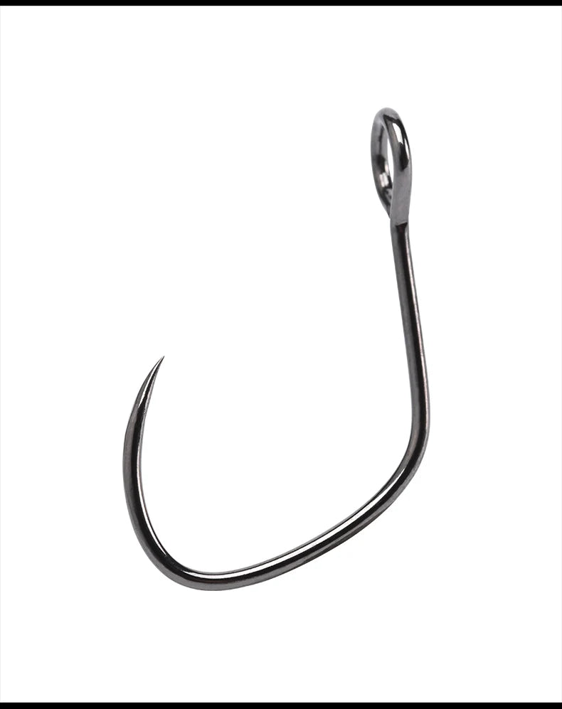 BLUX 10pcs Barbless Trout Hook 10# / 8#