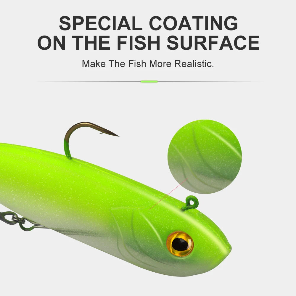 Kingdom 150mm 47g Soft Bait With Spoon