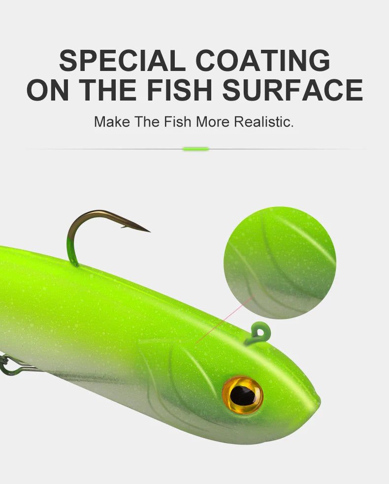 Kingdom 150mm 47g Soft Bait With Spoon