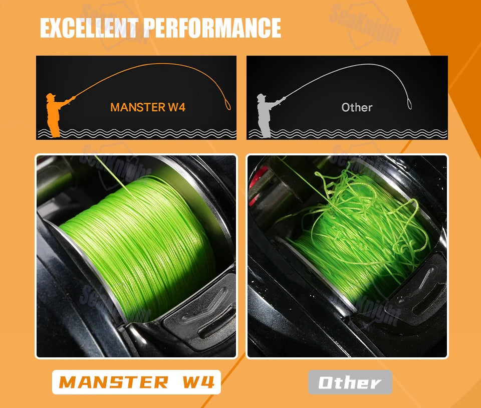 SeaKnight W4 Series Ultra-Thinner 4 Strands 300M / 500M