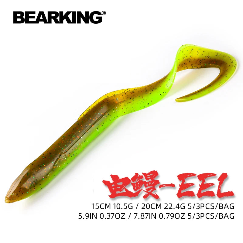 BEARKING EEL Soft Baits 20cm / 15cm