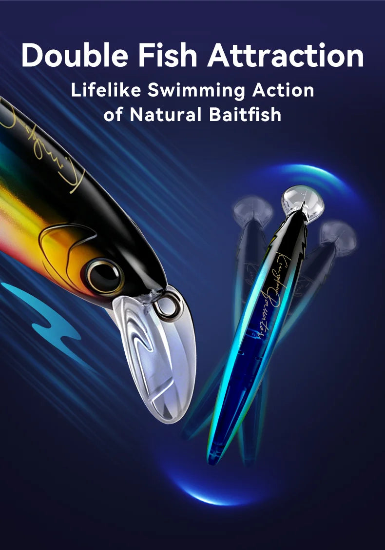 Kingdom Sinking Minnow 21g - 30g 80mm / 93mm