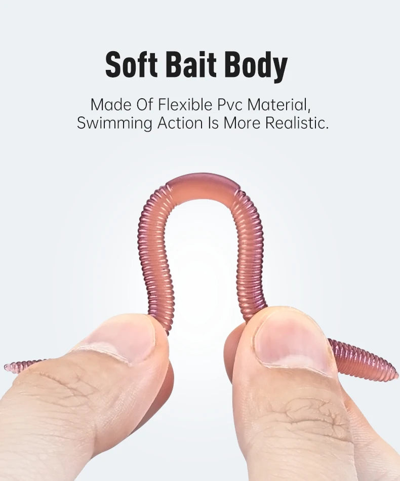 Kingdom 15pcs Earthworm Soft Bait