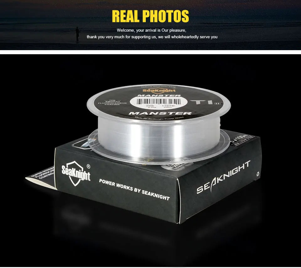 SeaKnight Brand MANSTER T1 Fluorocarbon 100M / 50M