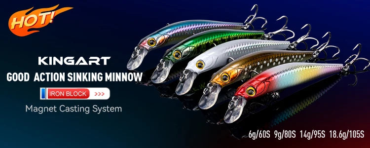 Kingdom Dyinger Jerkbaits 110mm 10g