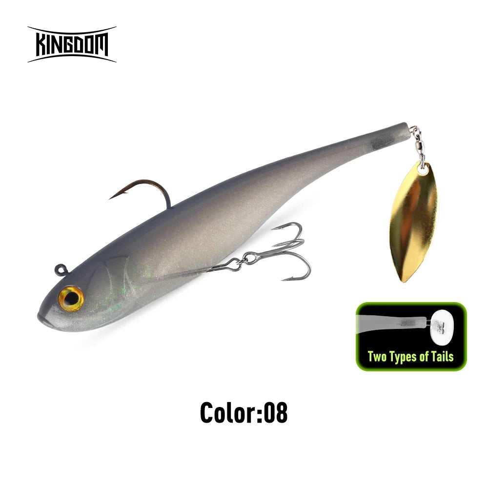 Kingdom 150mm 47g Soft Bait With Spoon