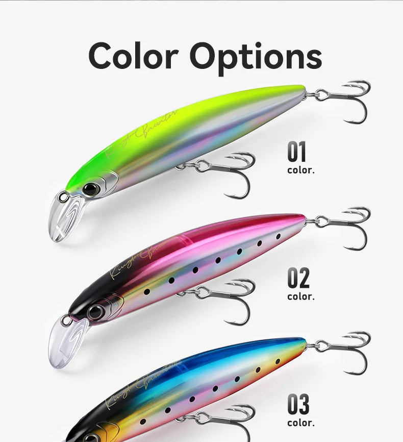 Kingdom Sinking Minnow 21g - 30g 80mm / 93mm