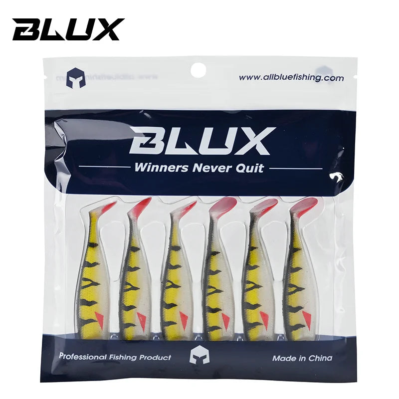 BLUX BLOD SHAD 80mm 105mm Soft Bait