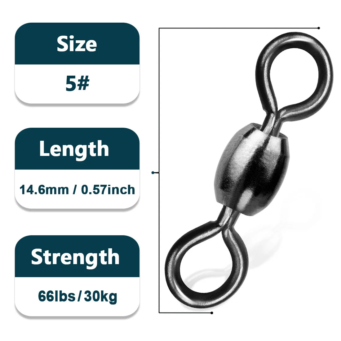 9KM Crane Swivels 50~200Pcs