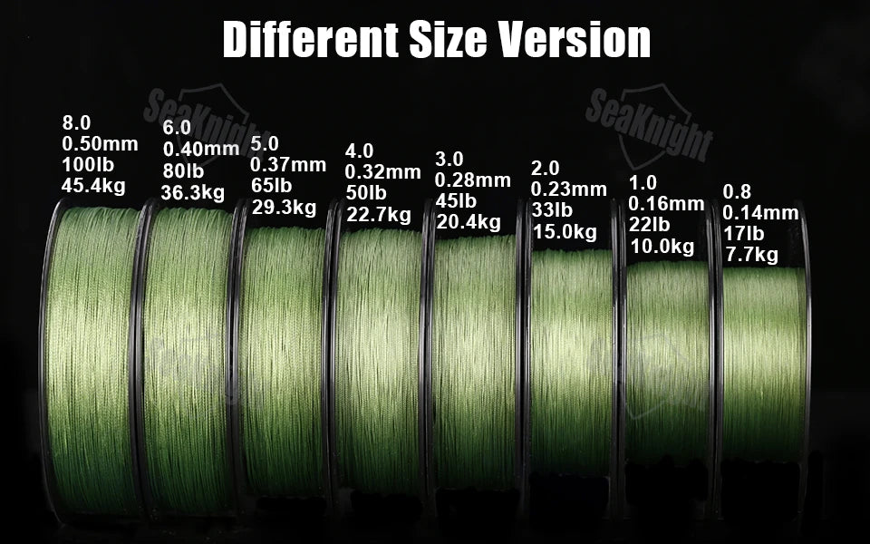 SeaKnight Multifilament W8 500m - 300m
