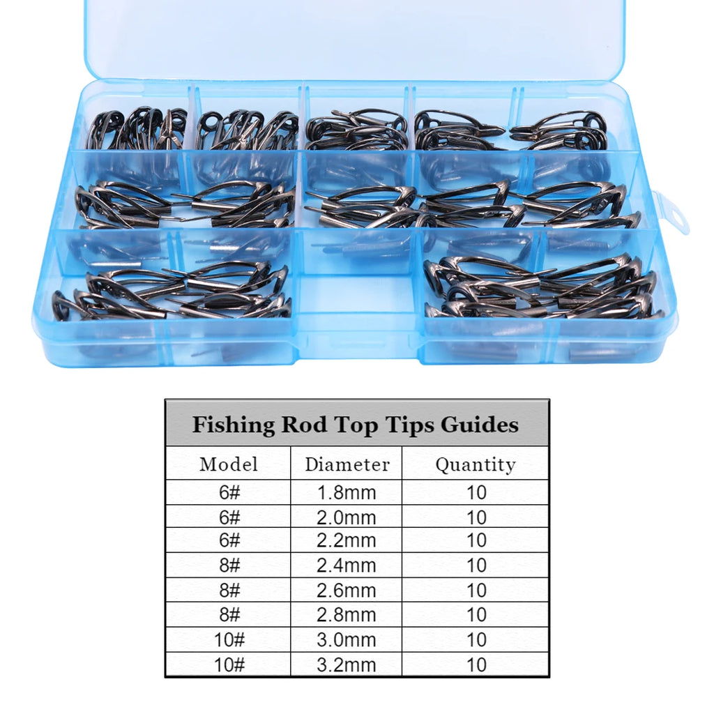 Fishing Rod Tip Repair Kit 1.8~3.2mm