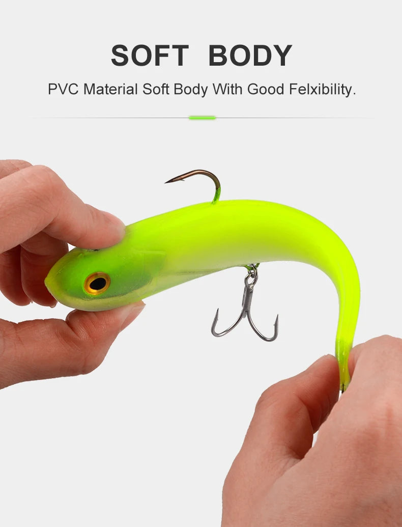 Kingdom 150mm 47g Soft Bait With Spoon