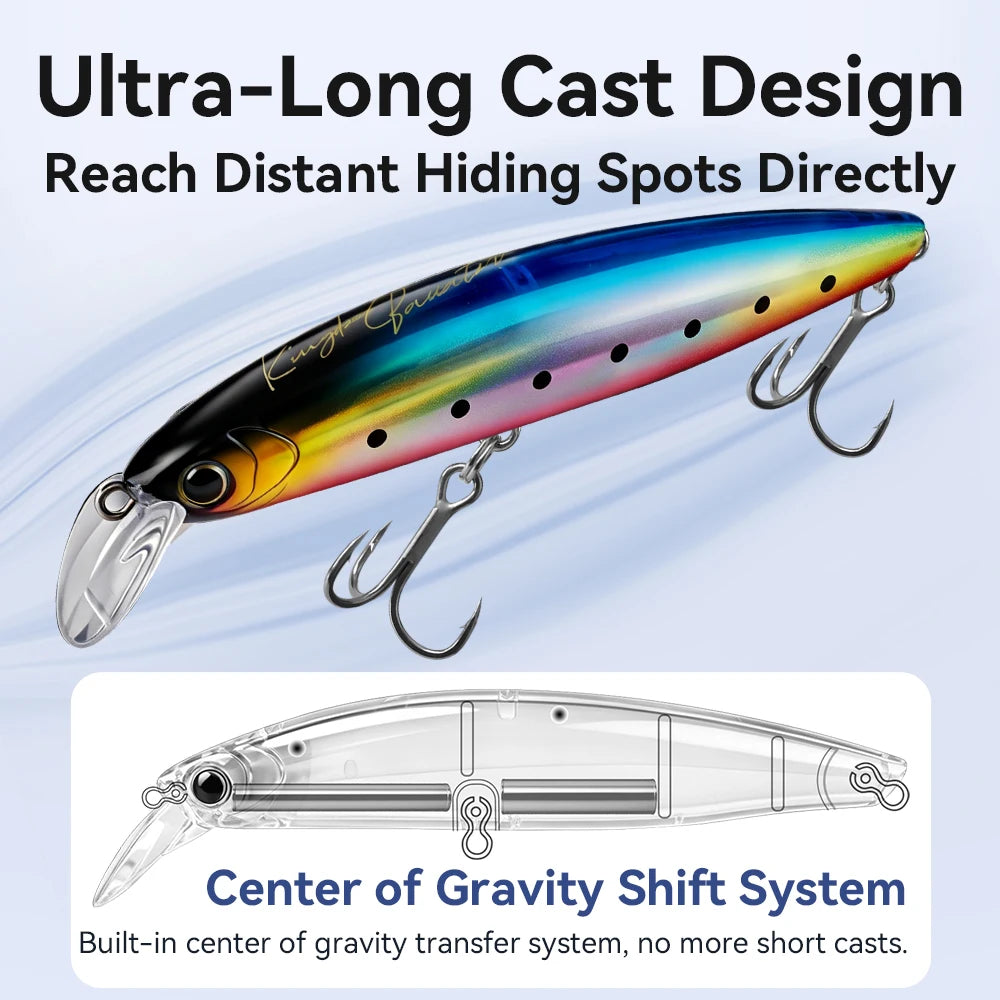 Kingdom Sinking Minnow 21g - 30g 80mm / 93mm