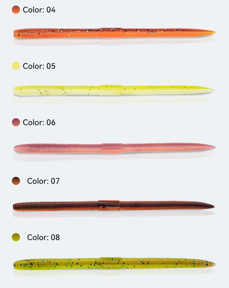 Kingdom 15pcs Earthworm Soft Bait