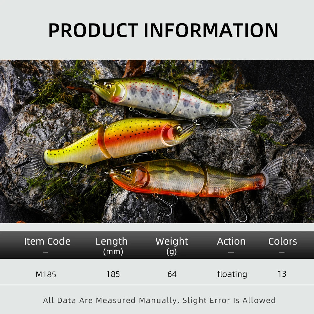 BEARKING Top Jointed  Minnow  185mm / 64g