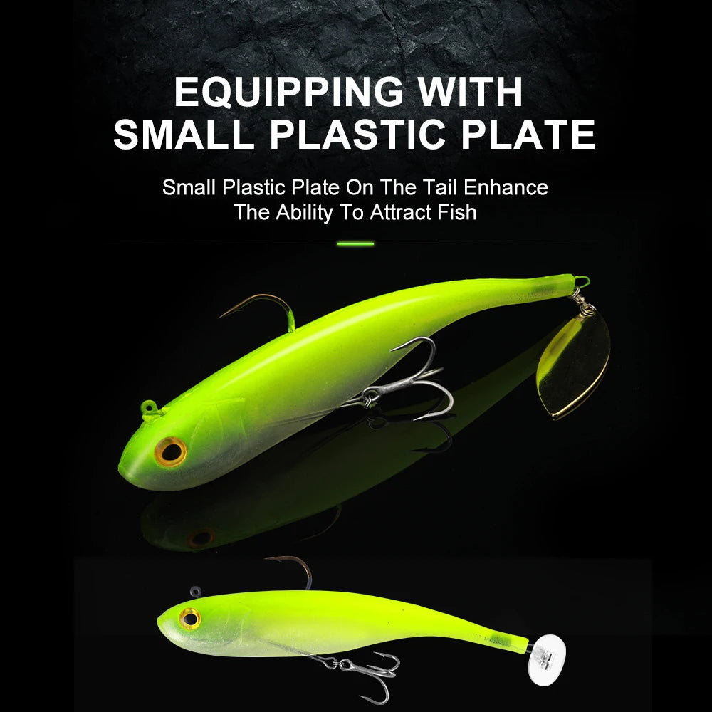 Kingdom 150mm 47g Soft Bait With Spoon