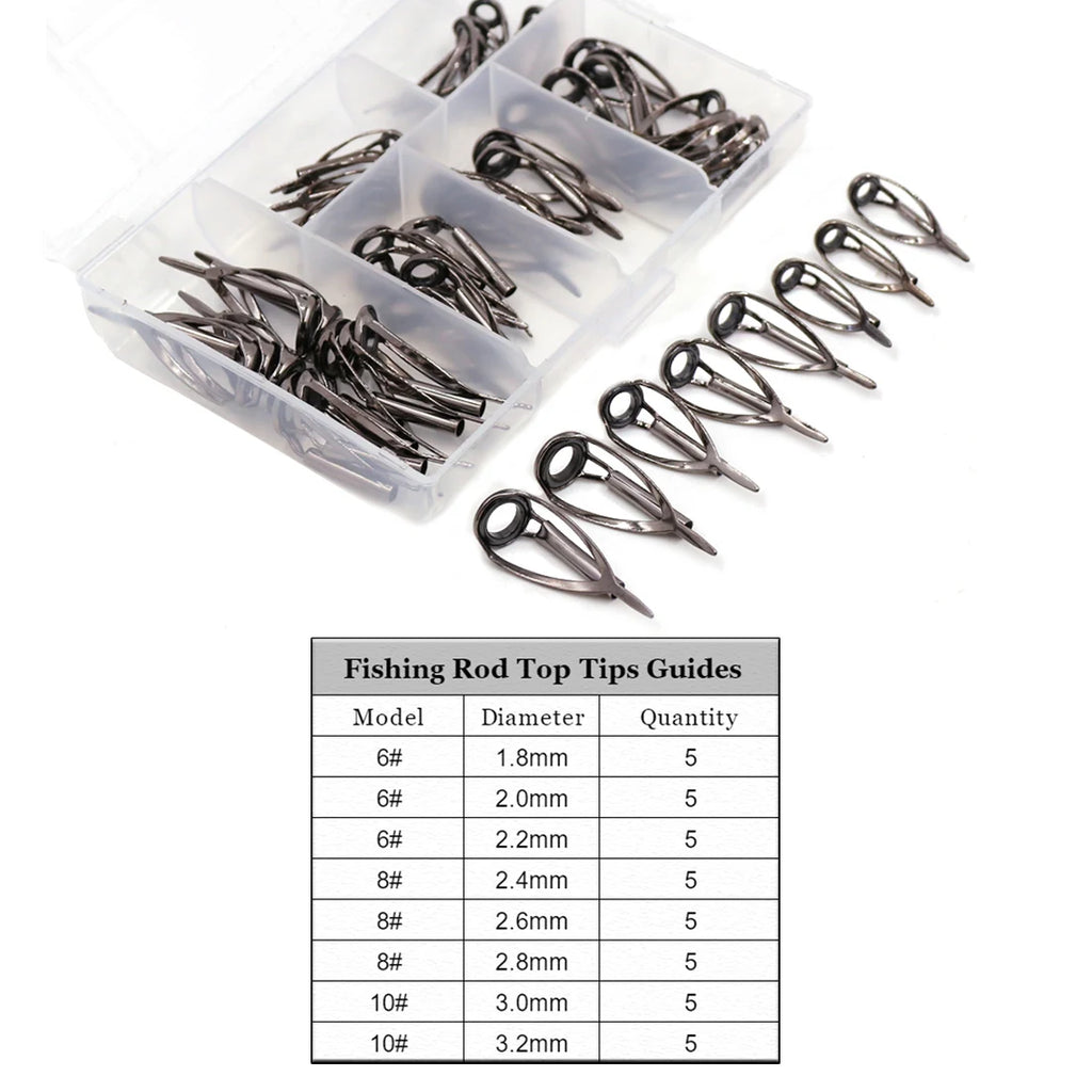 Fishing Rod Tip Repair Kit 1.8~3.2mm