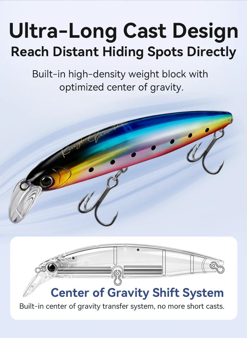 Kingdom Sinking Minnow 21g - 30g 80mm / 93mm