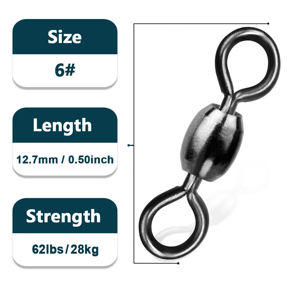 9KM Crane Swivels 50~200Pcs