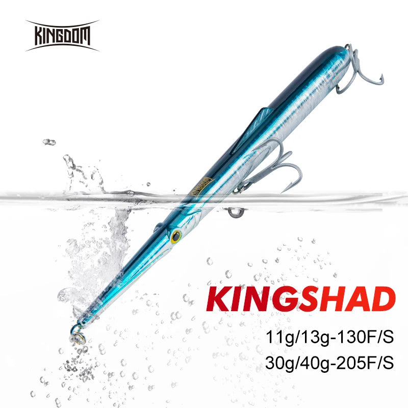 Kingdom Needle Long Casting 11g / 13g - 30g / 40g Stickbaits Floating&Sinking