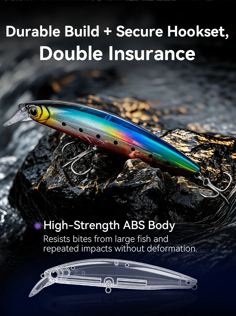Kingdom Sinking Minnow 21g - 30g 80mm / 93mm