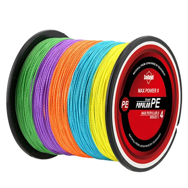 SeaKnight Multifilament 4 Strands Braided  300M / 500M / 1000M