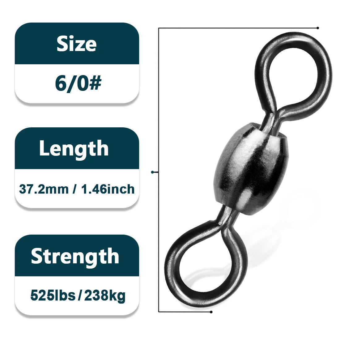 9KM Crane Swivels 50~200Pcs