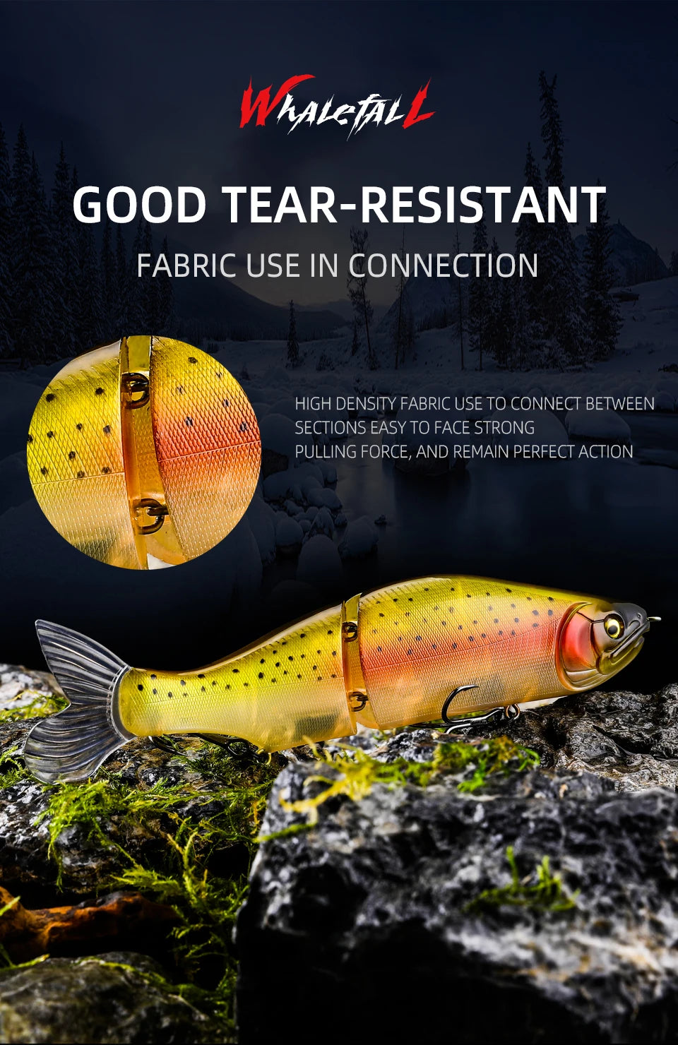 BEARKING Top Jointed  Minnow  185mm / 64g