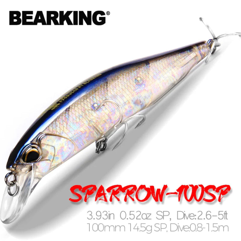 Señuelo Minnow Bearking 100mm / 15 g