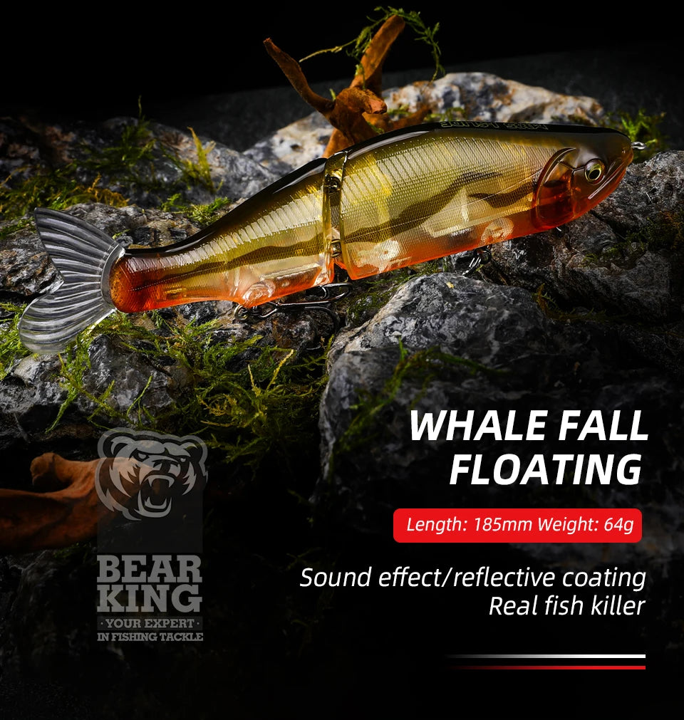 BEARKING Top Jointed  Minnow  185mm / 64g