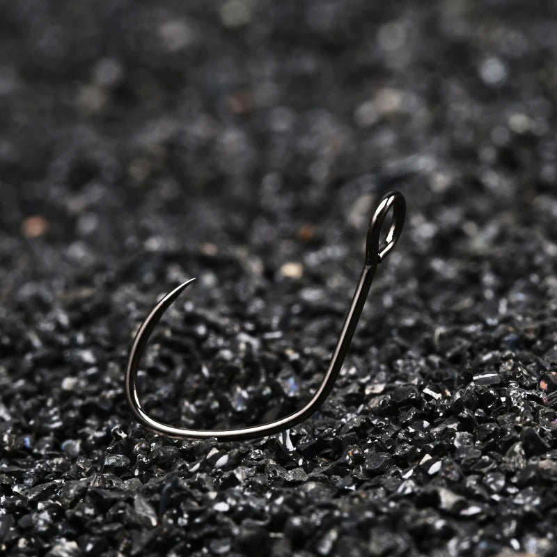 BLUX 10pcs Barbless Trout Hook 10# / 8#