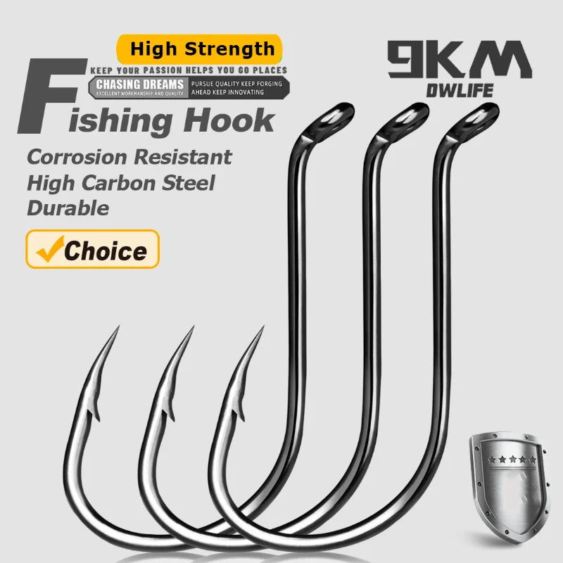 9KM Octopus Fishing Hook 50-100pcs