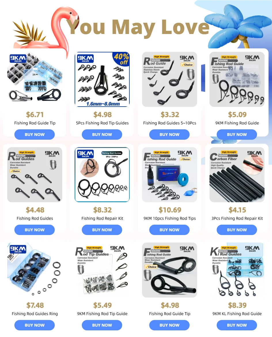 Fishing Rod Tip Repair Kit 1.8~3.2mm