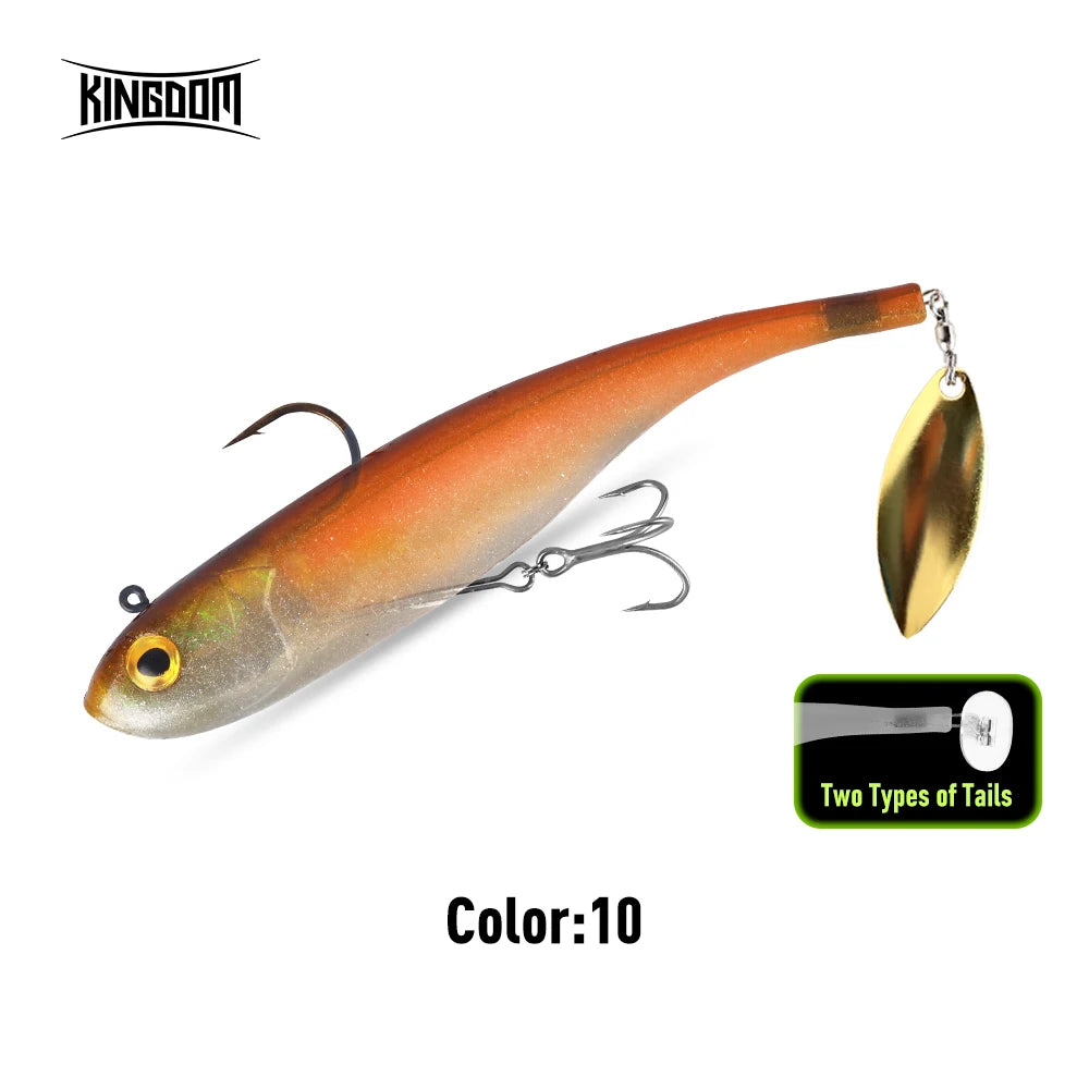 Kingdom 150mm 47g Soft Bait With Spoon