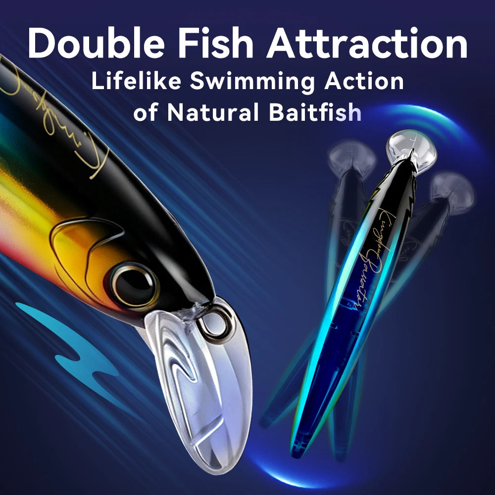 Kingdom Sinking Minnow 21g - 30g 80mm / 93mm