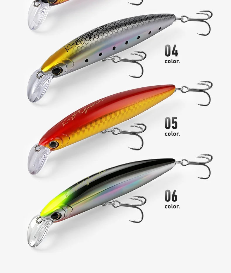 Kingdom Sinking Minnow 21g - 30g 80mm / 93mm