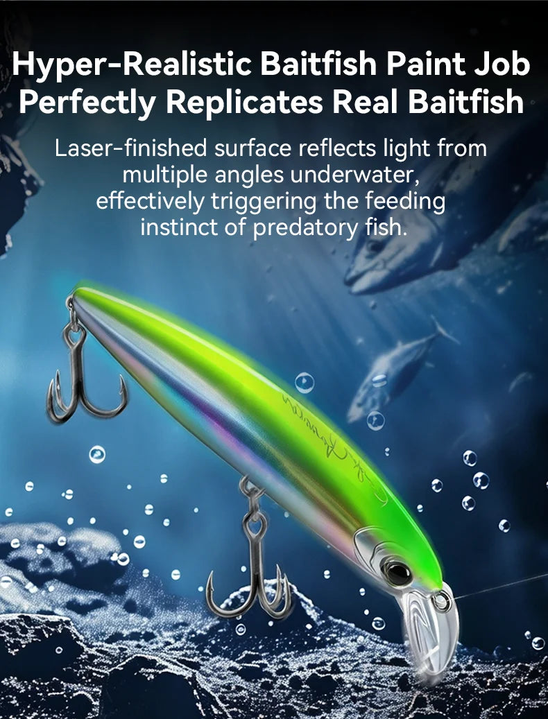 Kingdom Sinking Minnow 21g - 30g 80mm / 93mm